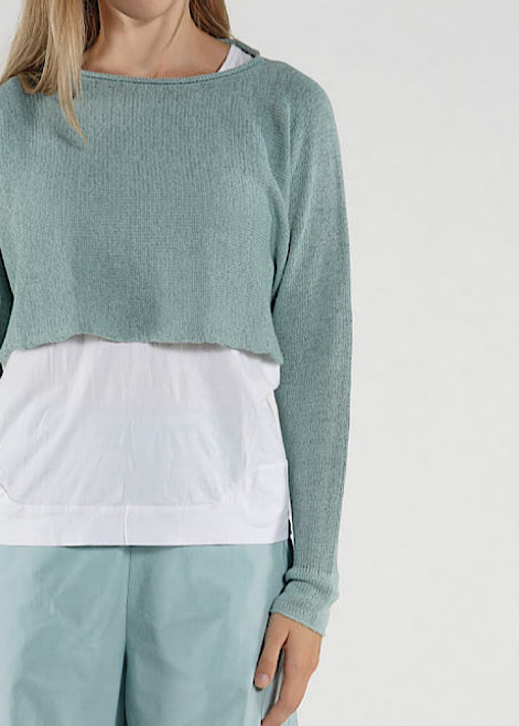 PRE-ORDER RUNDHOLZ BLACK LABEL PULLOVER *OFF WHITE* (Shown in MINT)