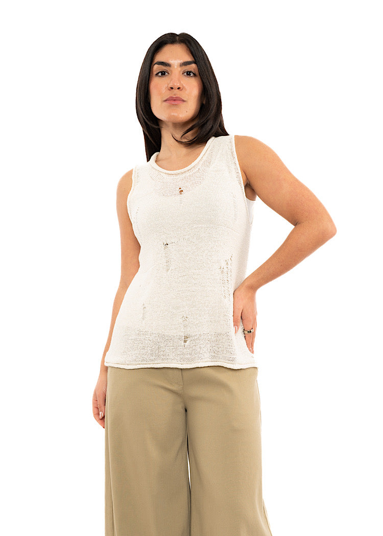 SARAH PACINI KNITTED TOP