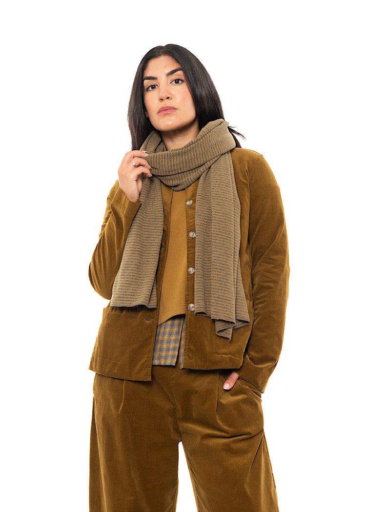 SIGNATURE STRIPED SEGOVIA SCARF