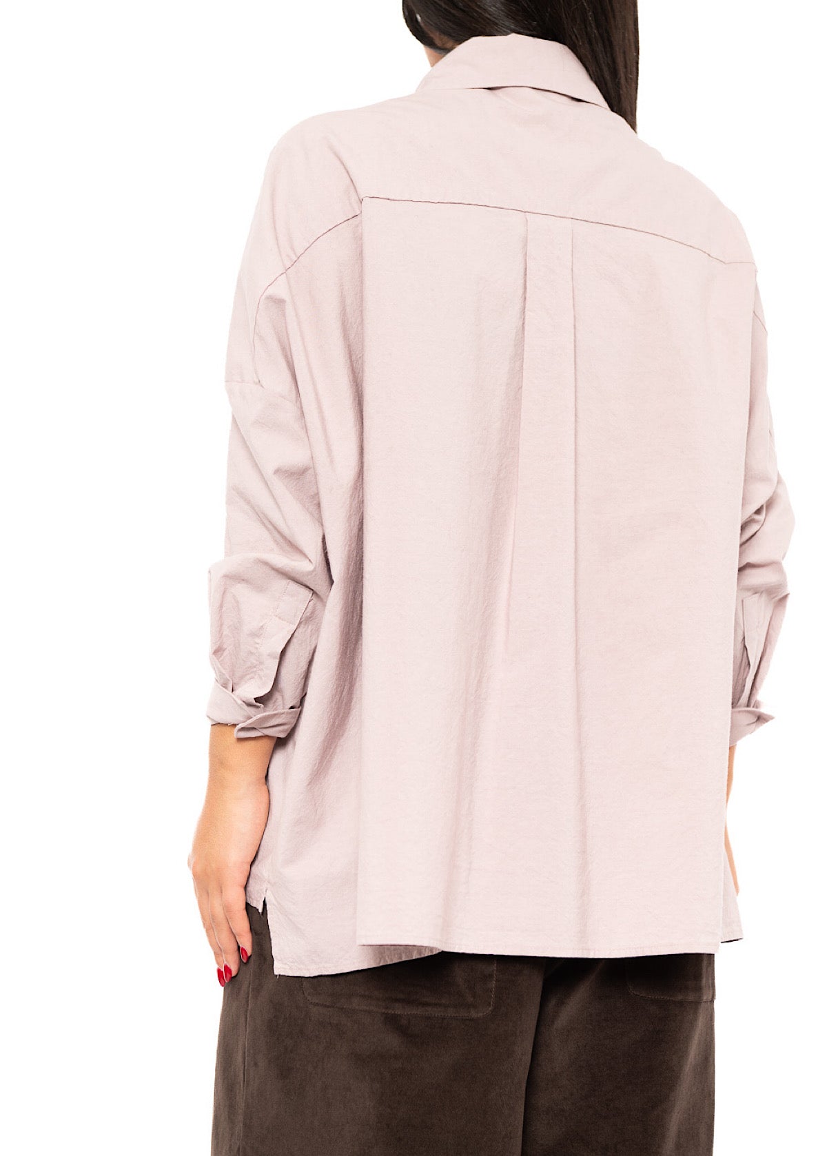 OVERSIZED CRISP COTTON CINDY SHIRT