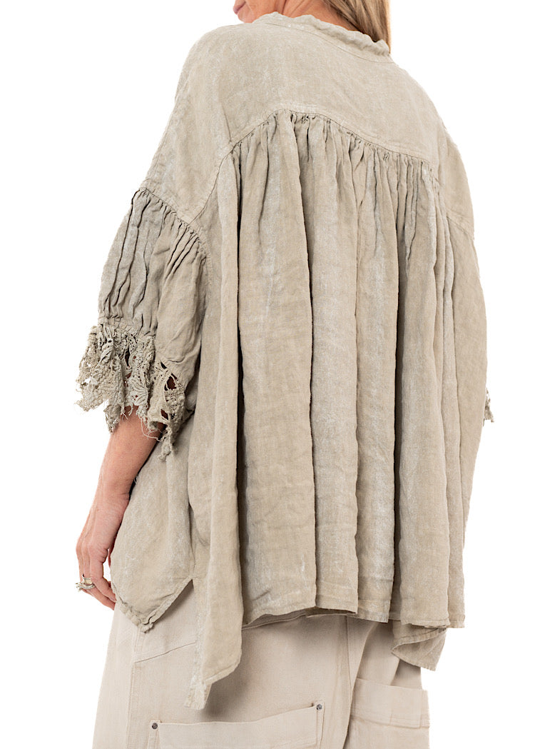 RUNDHOLZ DIP BLOUSE