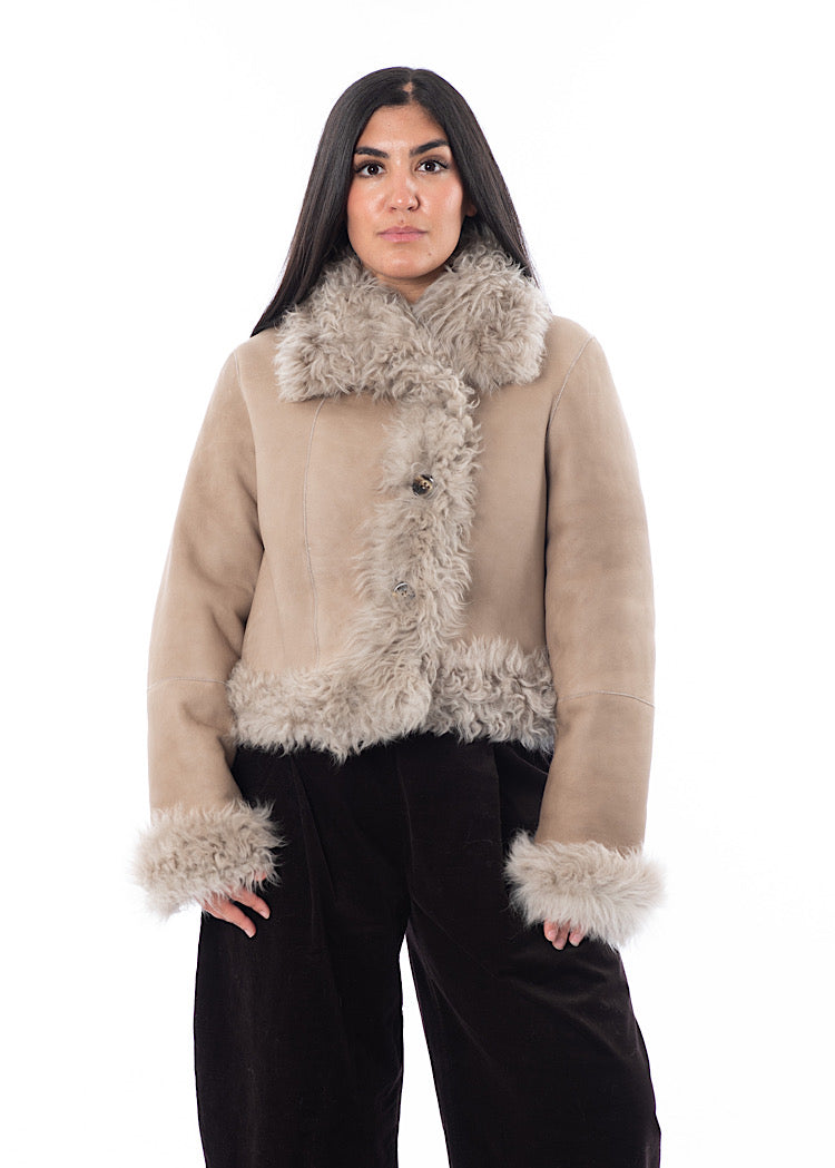 DOM GOOR SHEARLING JACKET