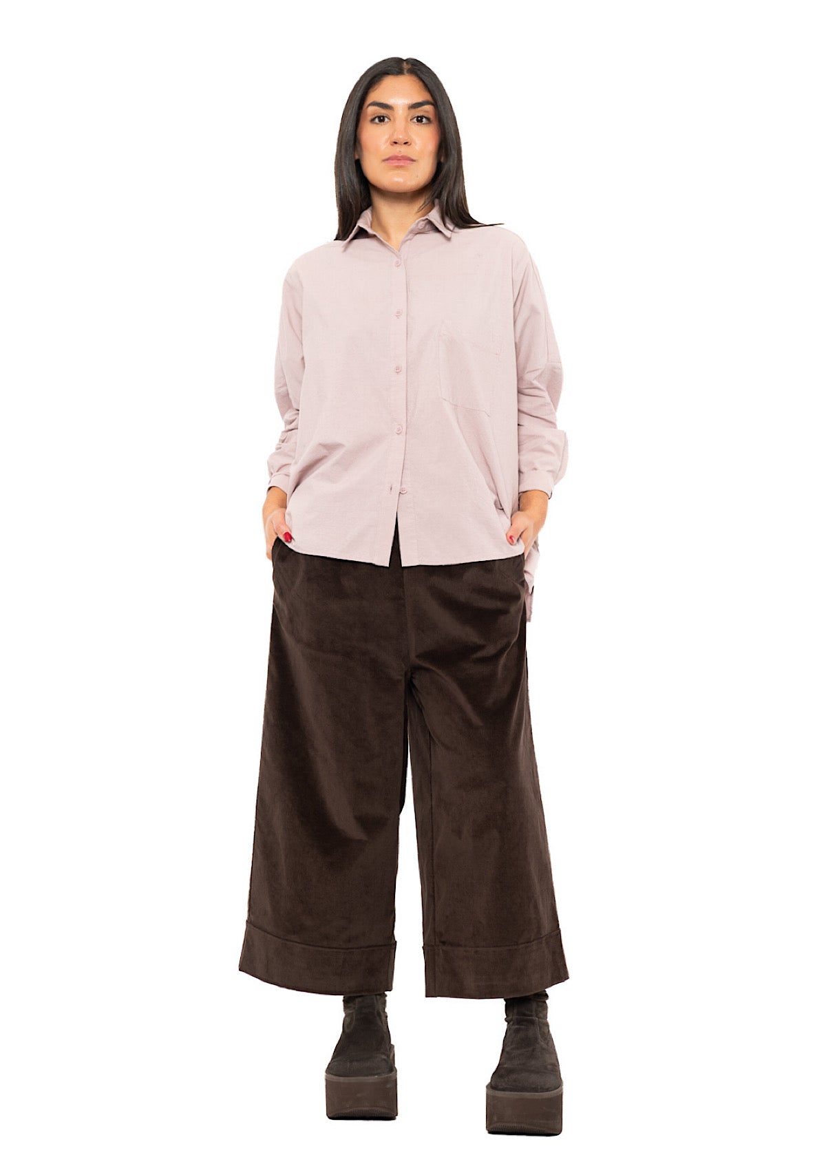 OVERSIZED CRISP COTTON CINDY SHIRT