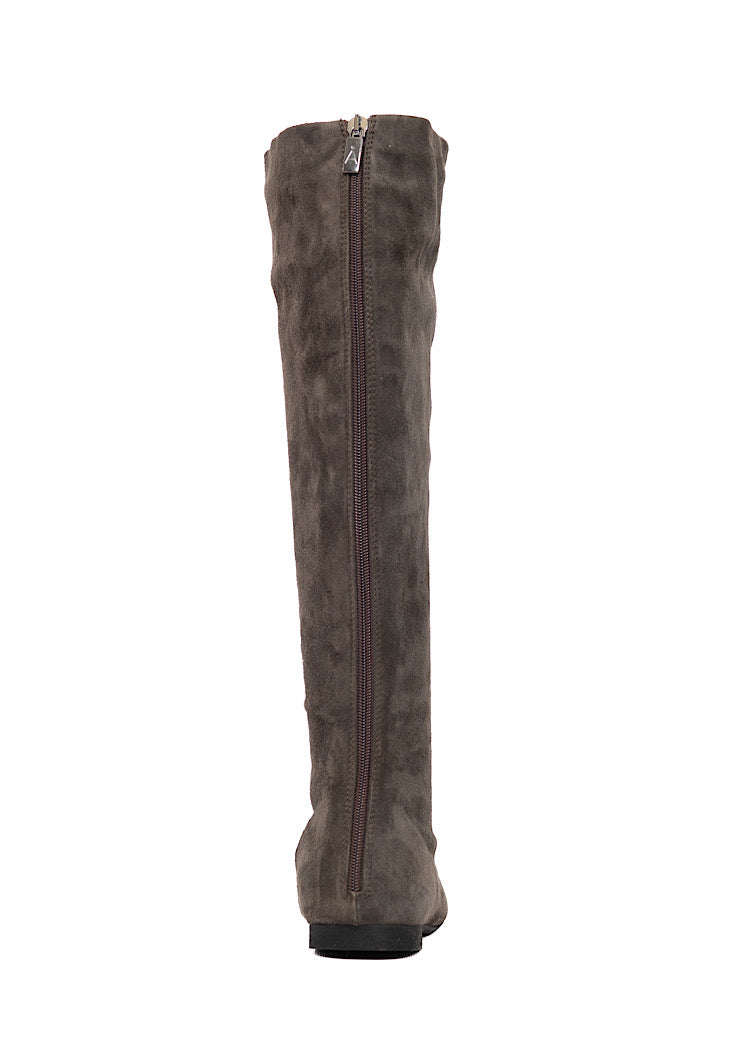 TALL STRETCH SUEDE BOOT