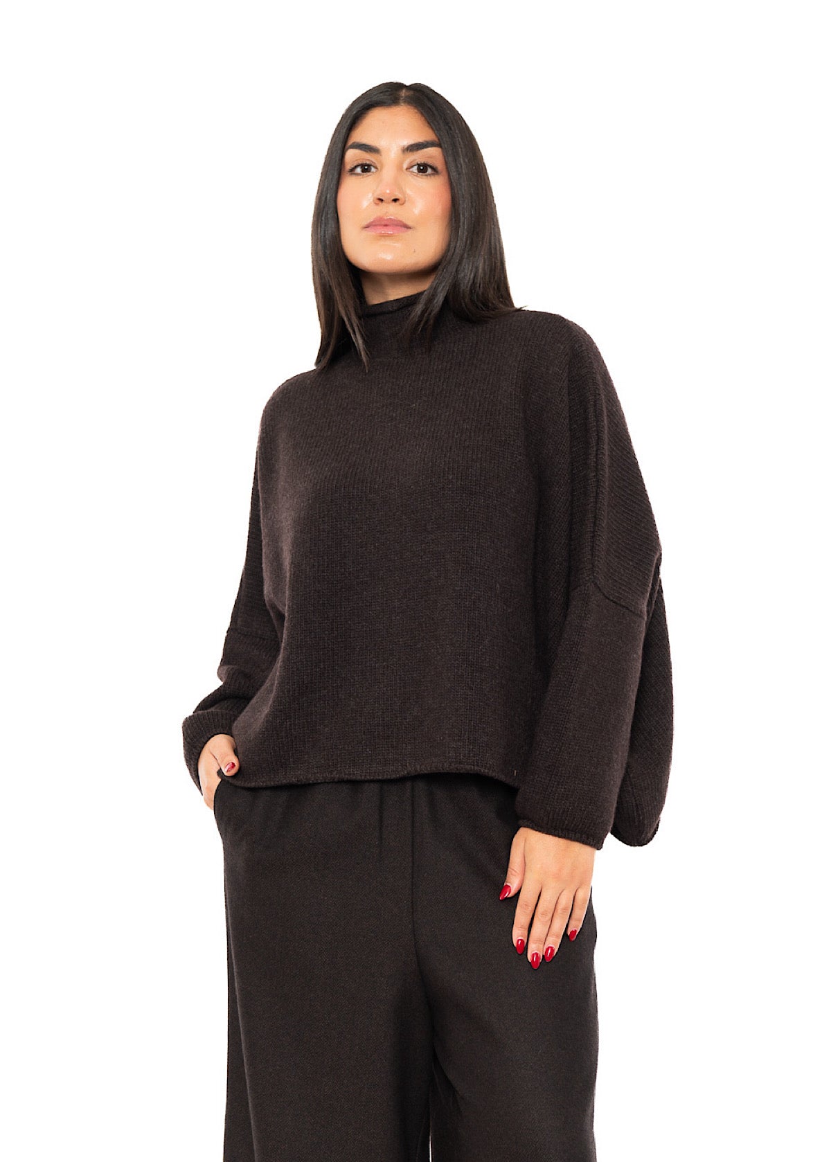 RELAXED CASHMERE BLEND FERRUCCIO PULLOVER