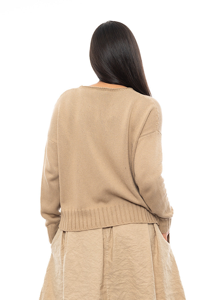 AEQUAMENTE KNITTED PULLOVER