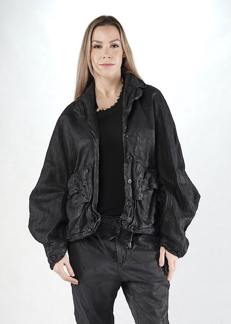 RUNDHOLZ MAINLINE JACKET *TURF WASH* (Shown in BLACK GLOSS)
