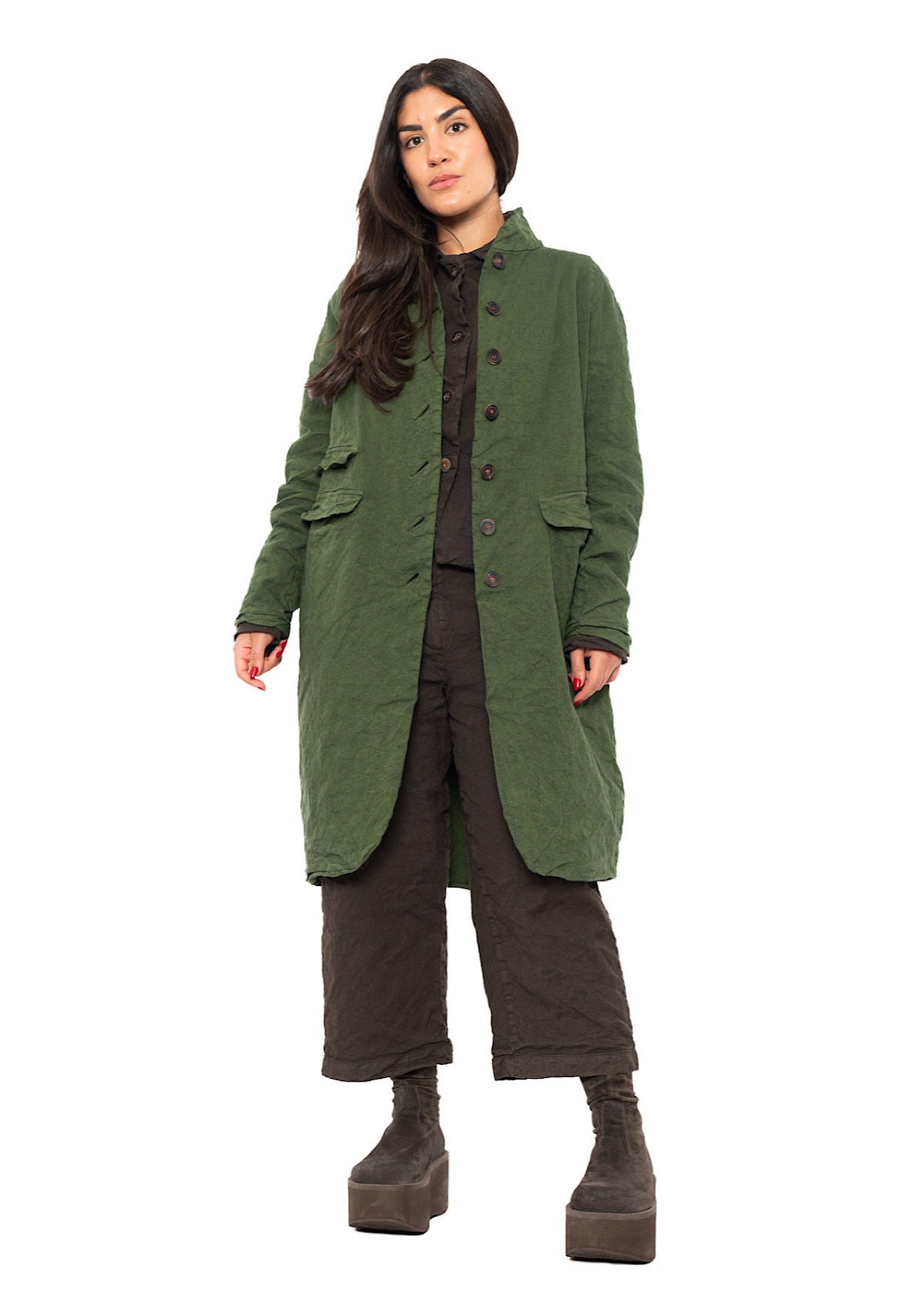 COTTON-TWILL MARTHE COAT