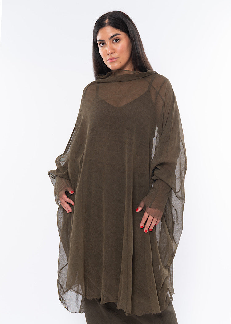 RUNDHOLZ DIP NETTED TUNIC