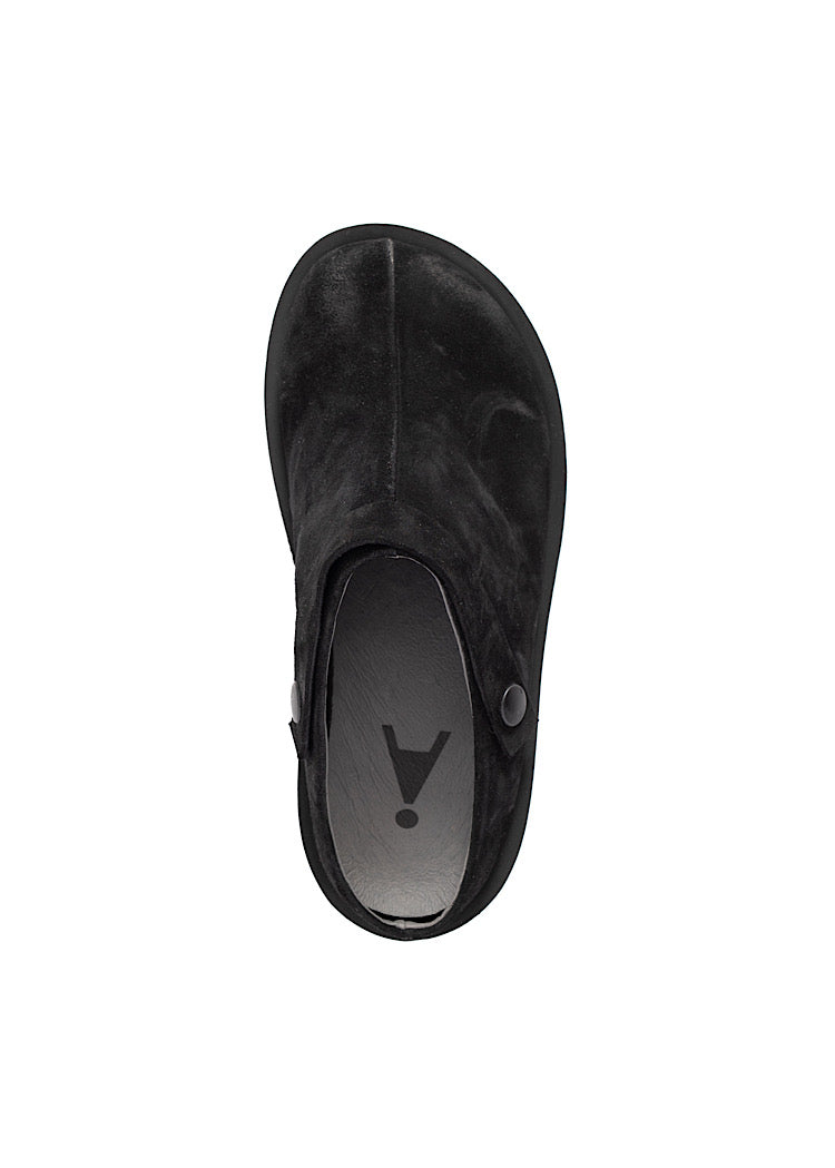 SUEDE PLATFORM CLOG