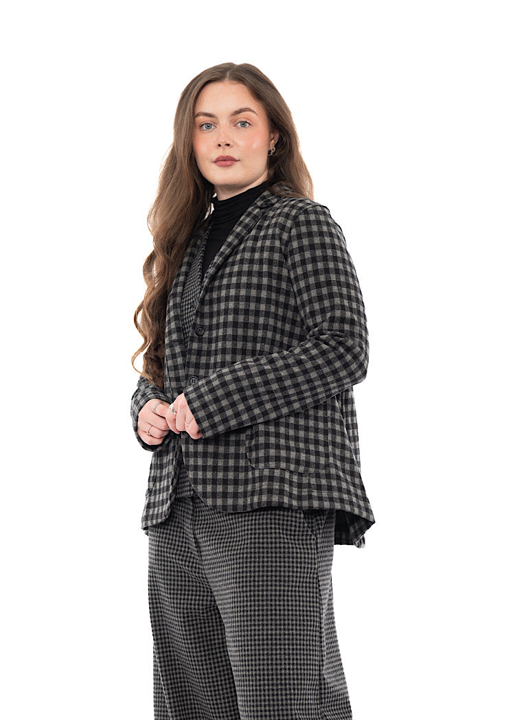 OVERSIZED CHECKED CIMONE JQ JACKET