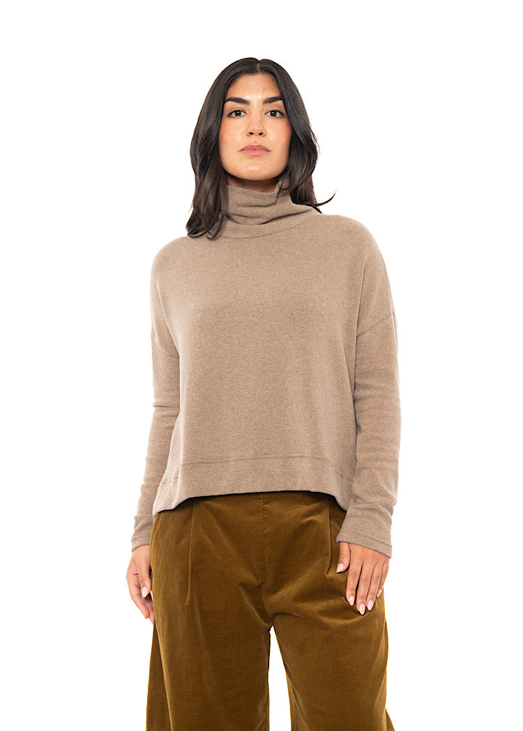 SIGNATURE COTTON-FLEECE MOYET PULLOVER