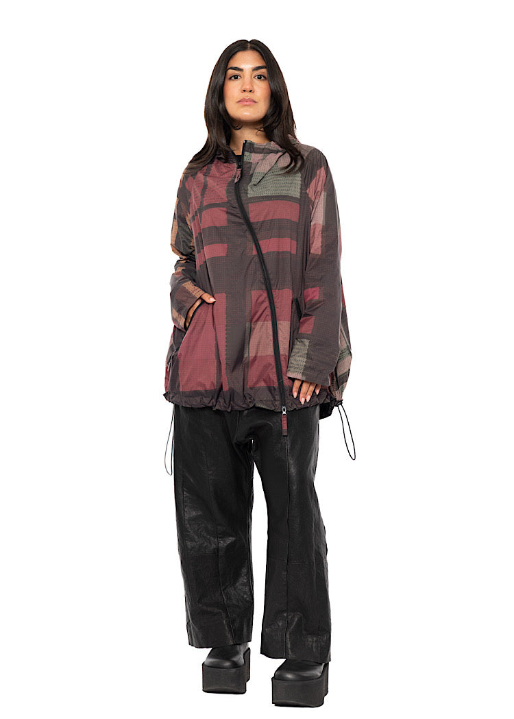 HERITAGE CHECK TECHNICAL RAIN JACKET
