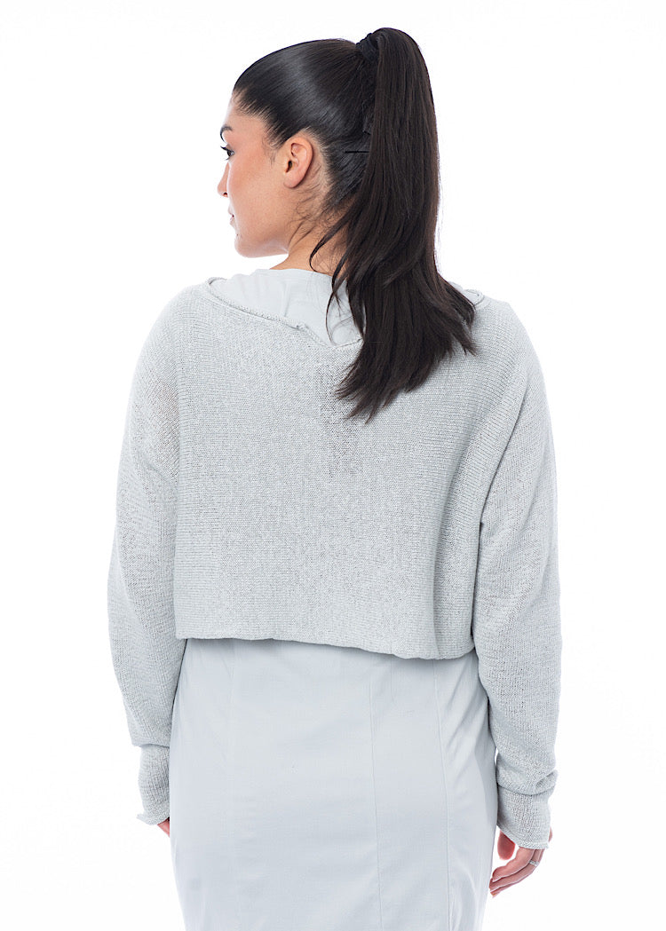 RUNDHOLZ BLACK LABEL CROPPED PULLOVER