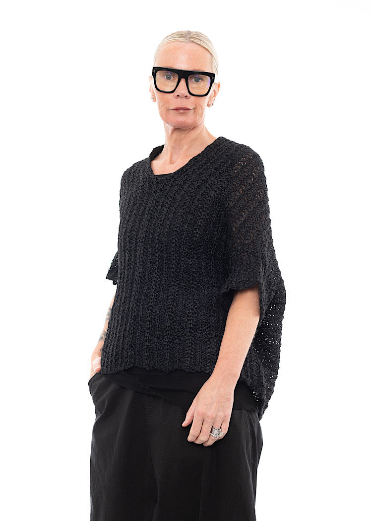 RUNDHOLZ DIP KNITTED PULLOVER