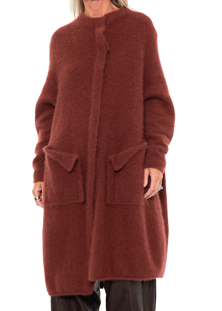 RUNDHOLZ MAINLINE KNITTED COAT