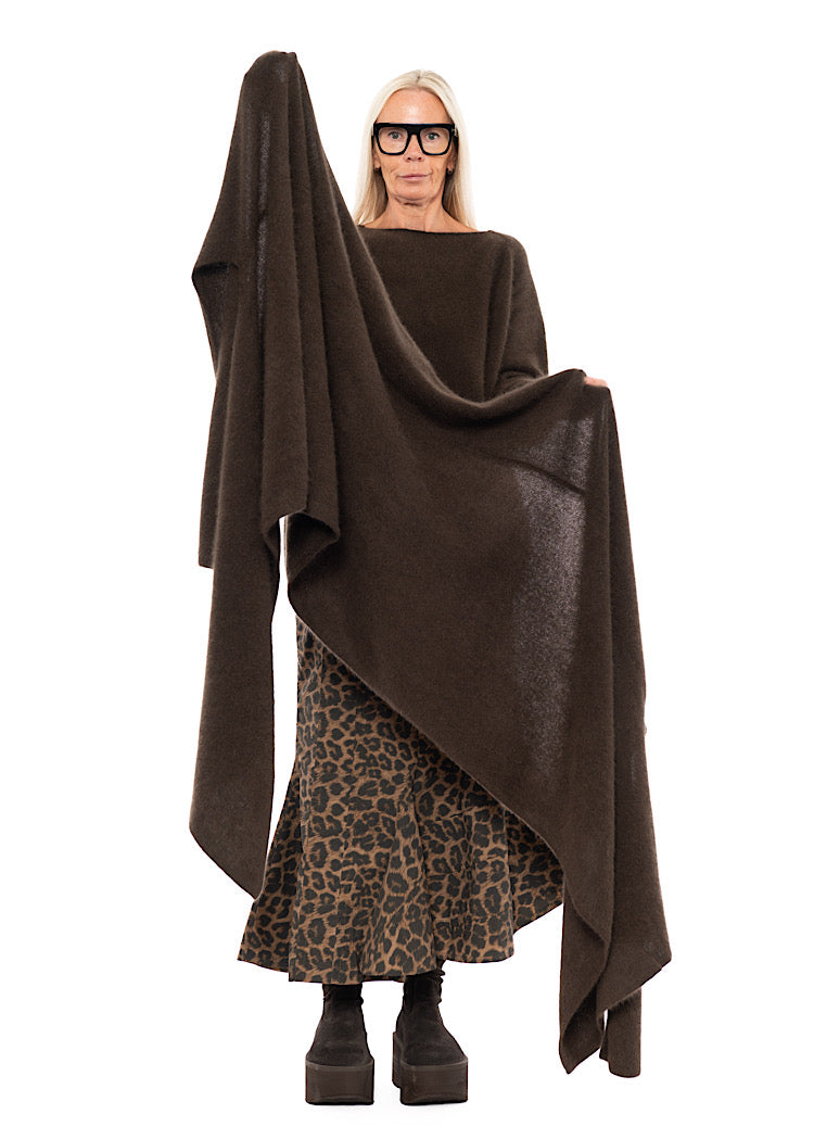 SIGNATURE RACCOON HAIR SCARF