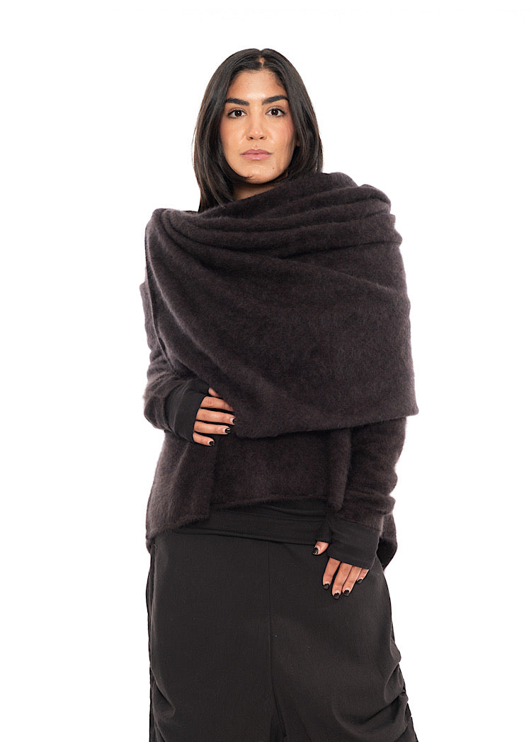 RUNDHOLZ MAINLINE KNITTED SCARF