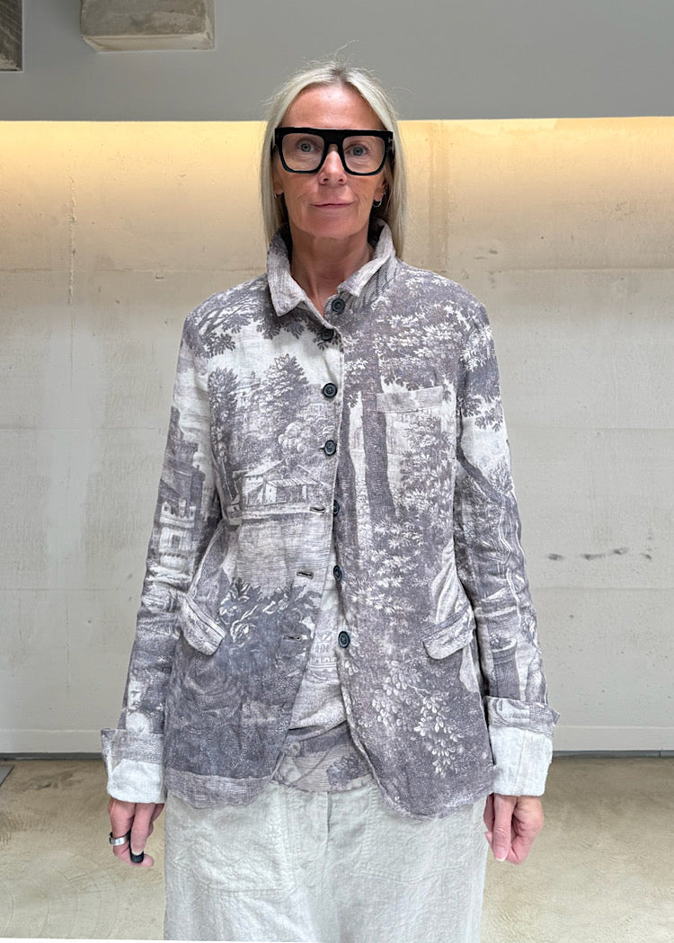 PRE-ORDER RUNDHOLZ DIP JACKET *SEAWEED PRINT* (Shown in AMBER PRINT)