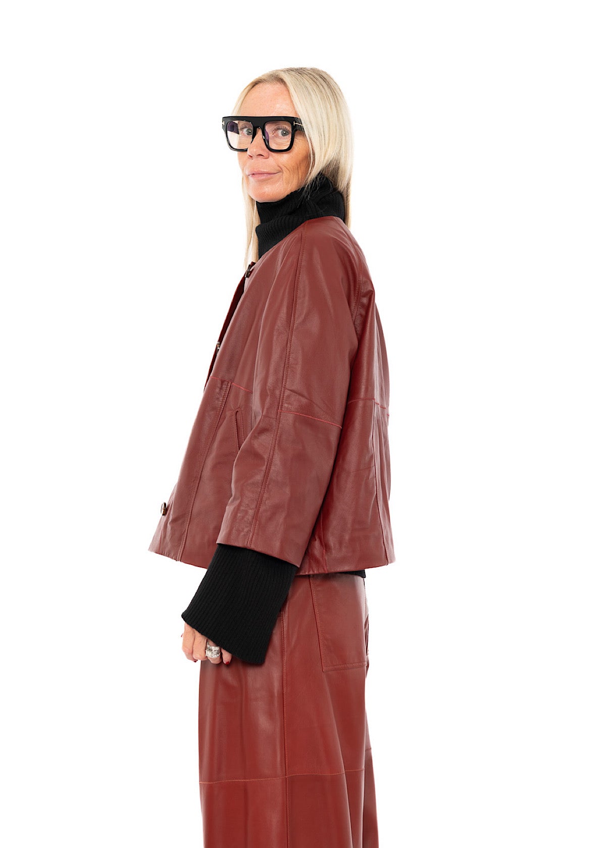 SIGNATURE LEATHER JACKET