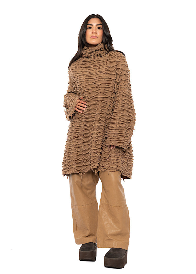 DECONSTRUCTED KNIT TUNIC