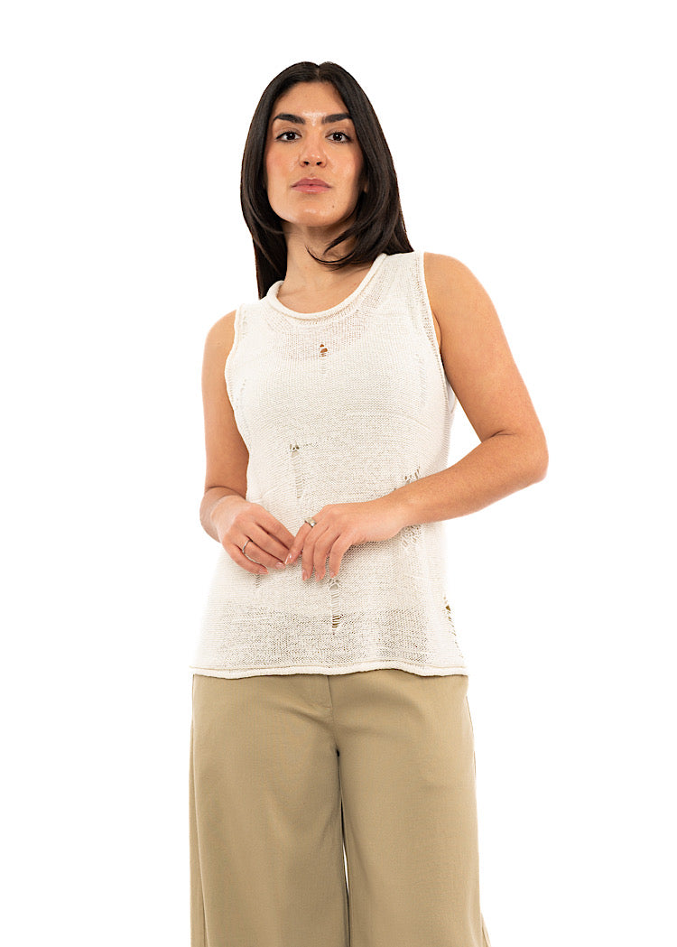 SARAH PACINI KNITTED TOP