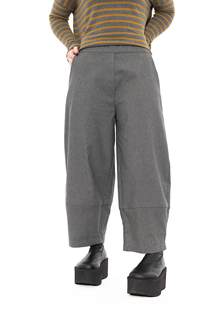 STRUCTURED COTTON-MIX RIMA D TROUSER