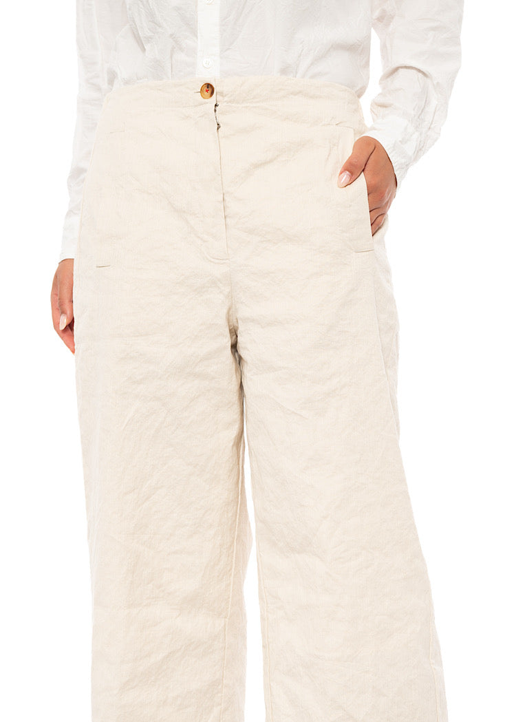 COTTON-TWILL PHILOMENA TROUSER