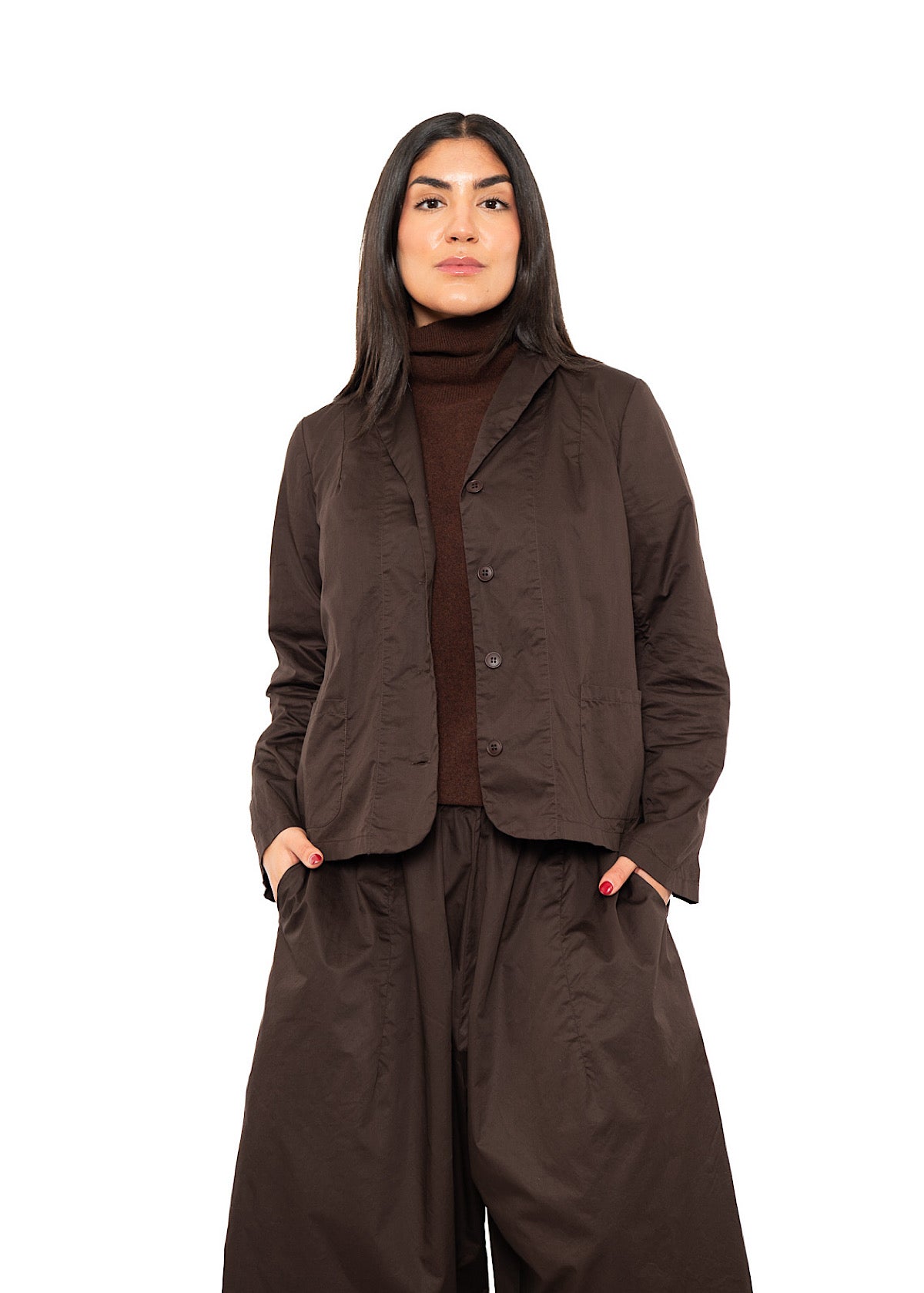 BOXY LIGHTWEIGHT COTTON JACKET