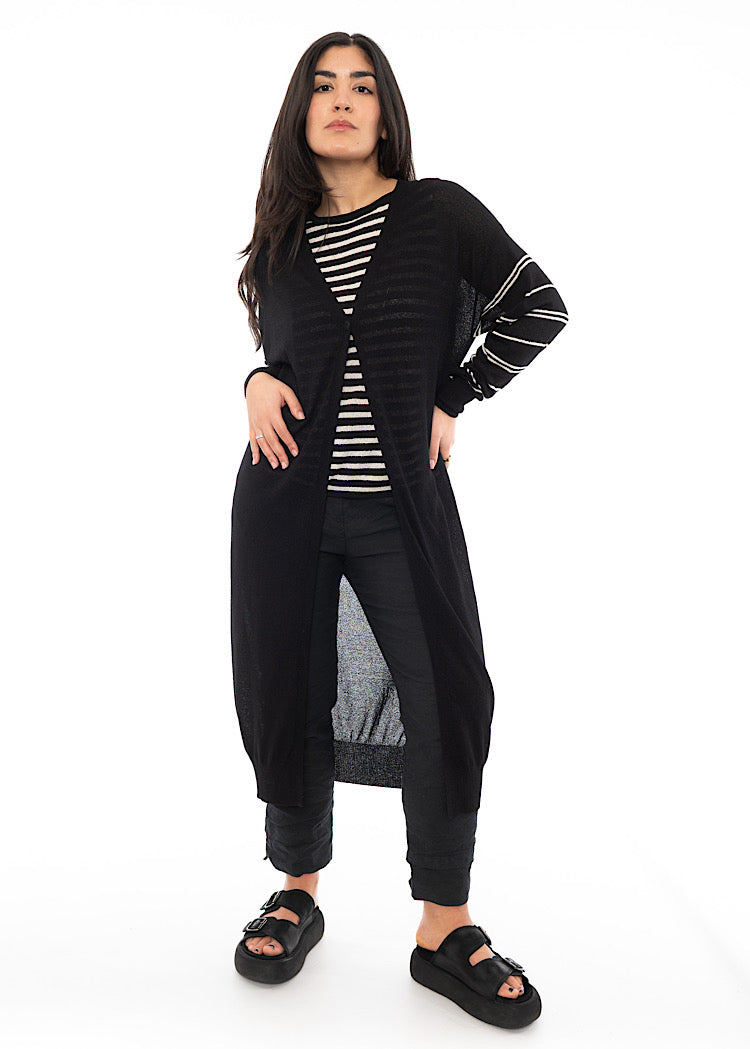 SARAH PACINI LONG CARDIGAN