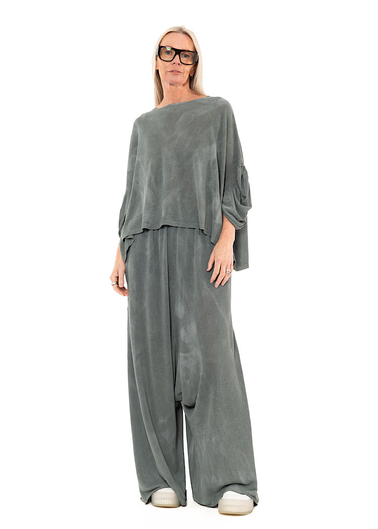 RUNDHOLZ DIP KNITTED TROUSER