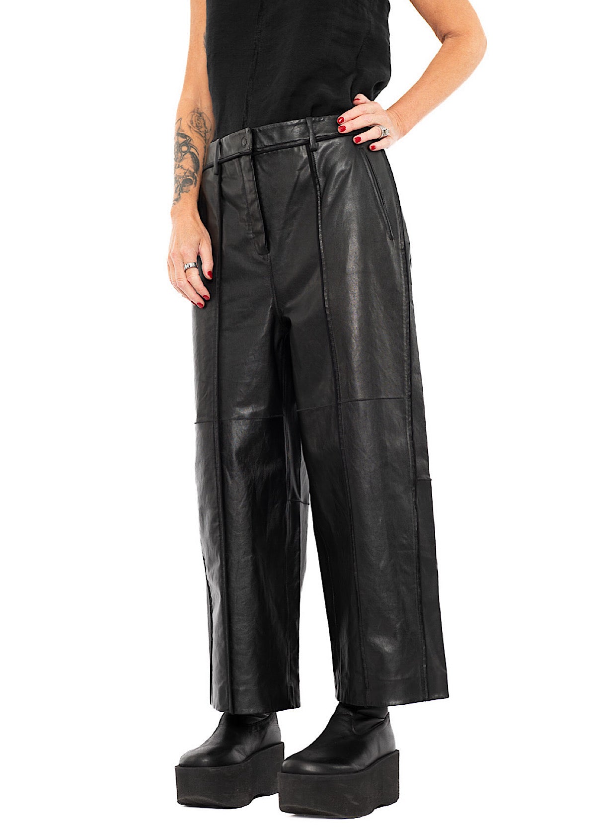 ANNETTE GÖRTZ LEATHER POEM TROUSER