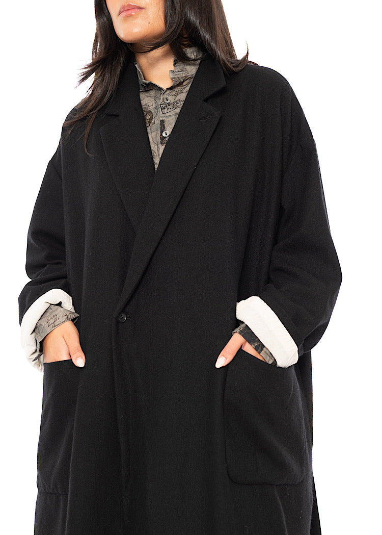 OVERSIZED TWEED COAT
