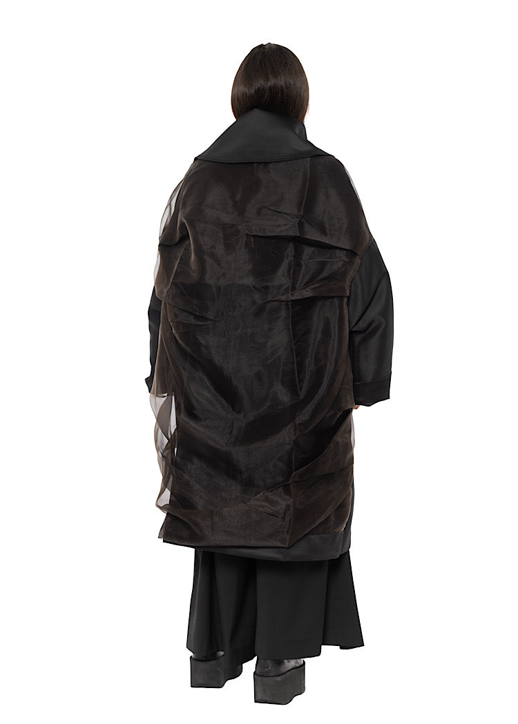 REVERSIBLE OVERSIZED COAT