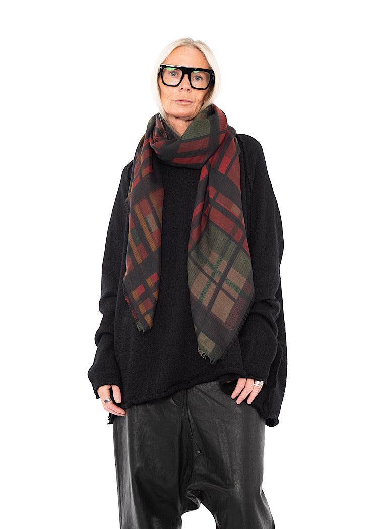 HERITAGE CHECK SCARF