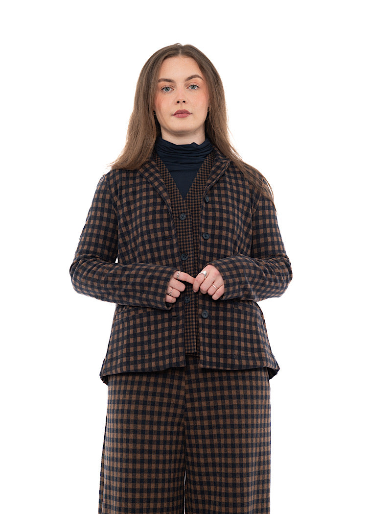CHECKED APRILE JQ JACKET