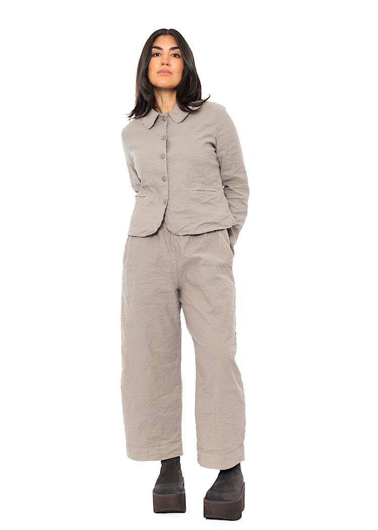 SIGNATURE CRINKLE STRAIGHT LEG TROUSER