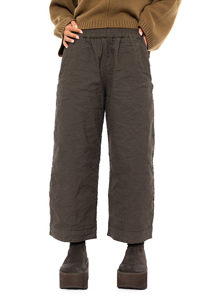 SIGNATURE CRINKLE STRAIGHT LEG TROUSER