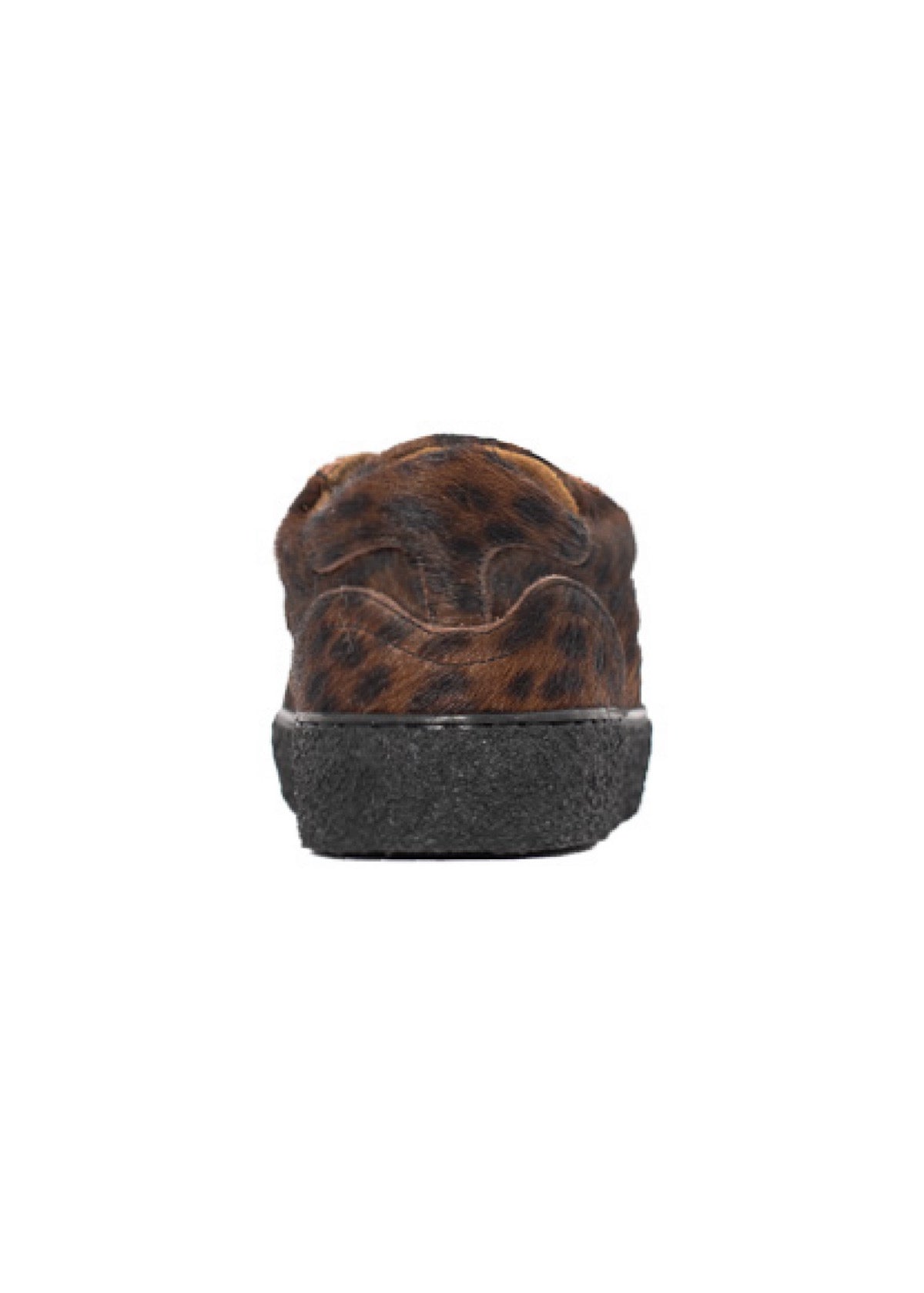 LEOPARD LEATHER TRAINER