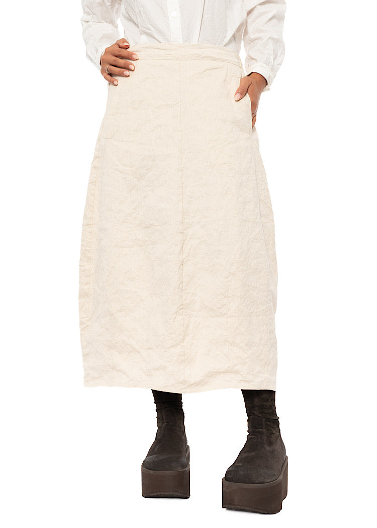 COTTON-TWILL JULIETTE SKIRT
