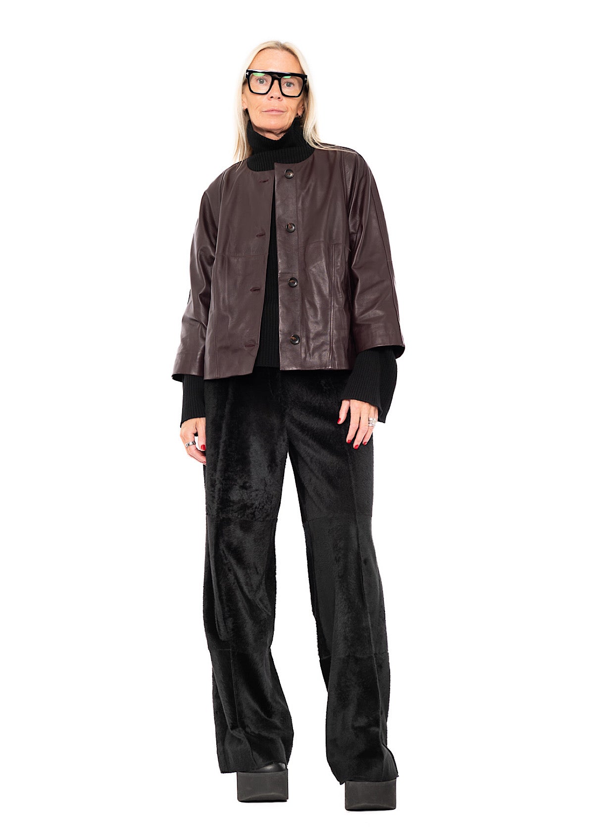 SIGNATURE LEATHER JACKET