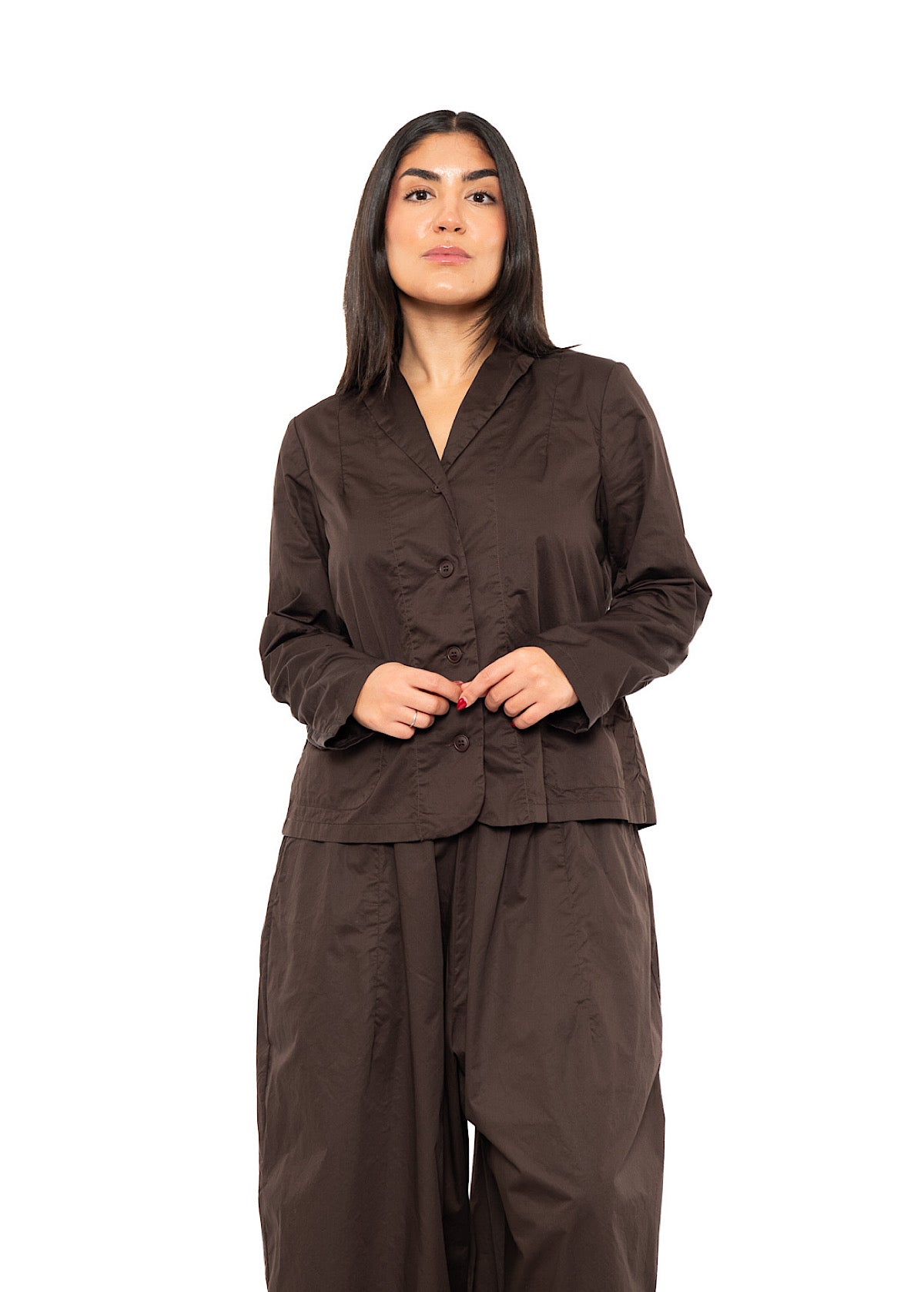 BOXY LIGHTWEIGHT COTTON JACKET