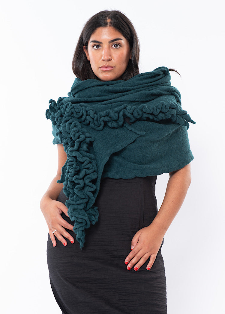 RUNDHOLZ BLACK LABEL KNITTED SCARF