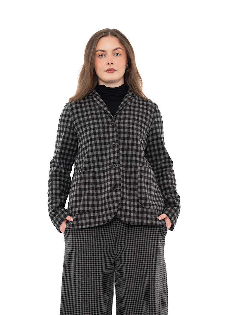 OVERSIZED CHECKED CIMONE JQ JACKET