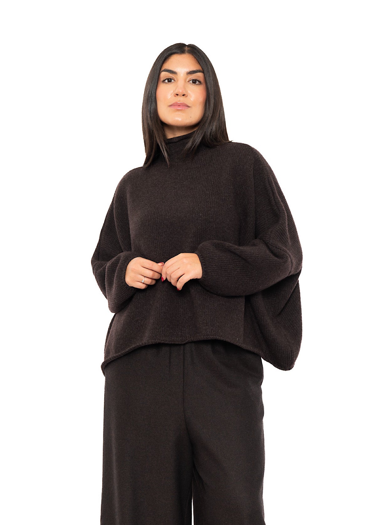 RELAXED CASHMERE BLEND FERRUCCIO PULLOVER