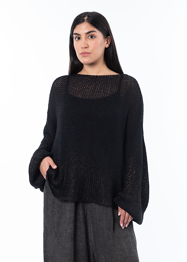 SANCTAMUERTE KNITTED PULLOVER