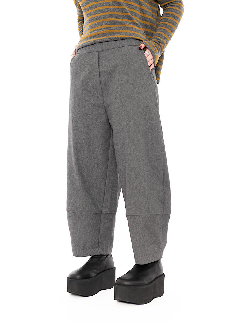 STRUCTURED COTTON-MIX RIMA D TROUSER
