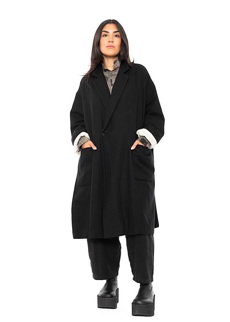 OVERSIZED TWEED COAT