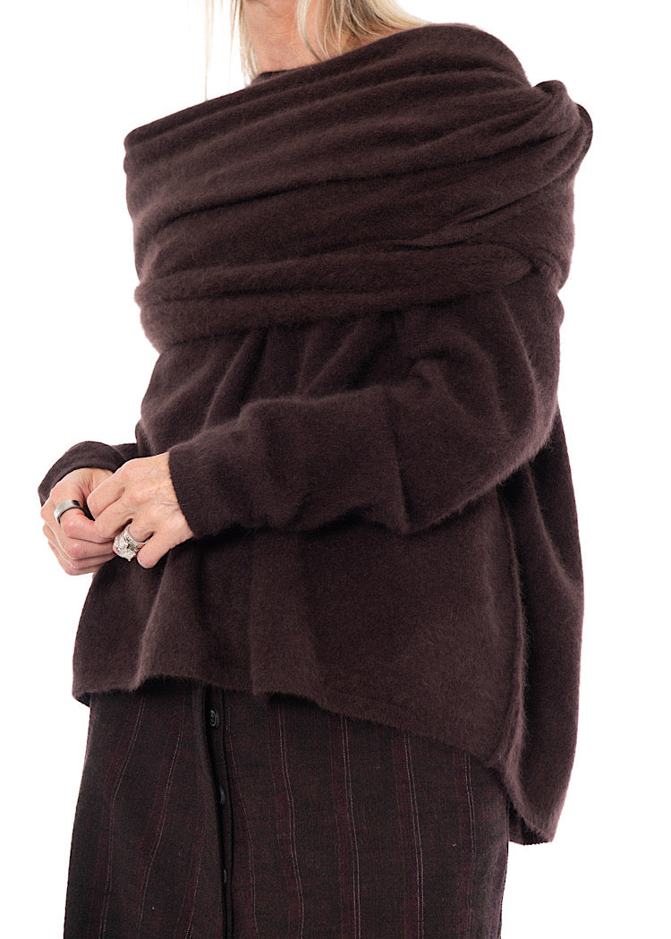 SIGNATURE RACCOON HAIR SCARF