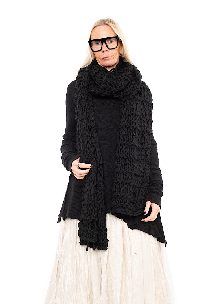 PRE-LOVED RUNDHOLZ BLACK LABEL SCARF